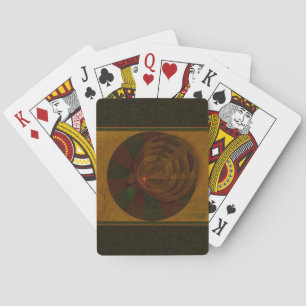 Jeu De Cartes L'art Abstrait de la chanson d'automne