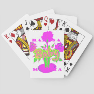 Jeu De Cartes L'art de la fleur rose tendre : le toucher d'un bé