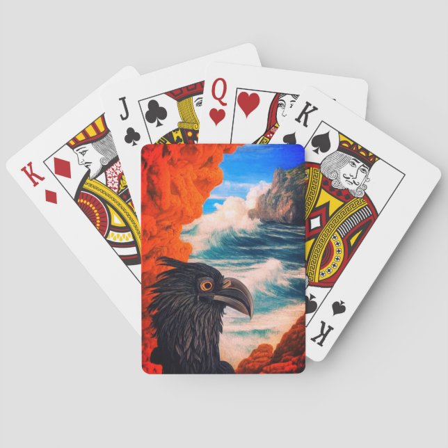 Jeu De Cartes L'art des oiseaux noirs (dos)