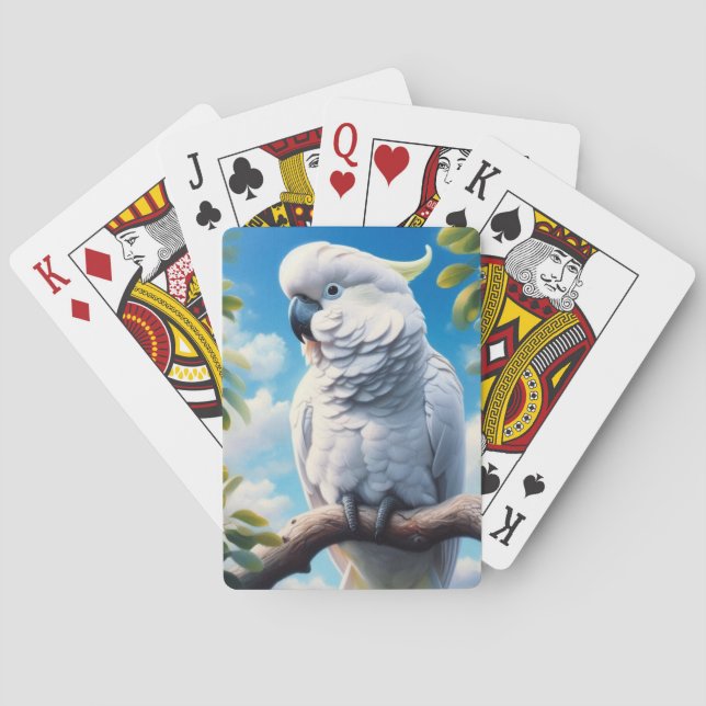 Jeu De Cartes L'art du Cockatoo (dos)