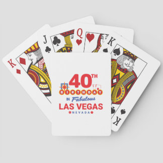 Jeu De Cartes Las Vegas Birthday Party