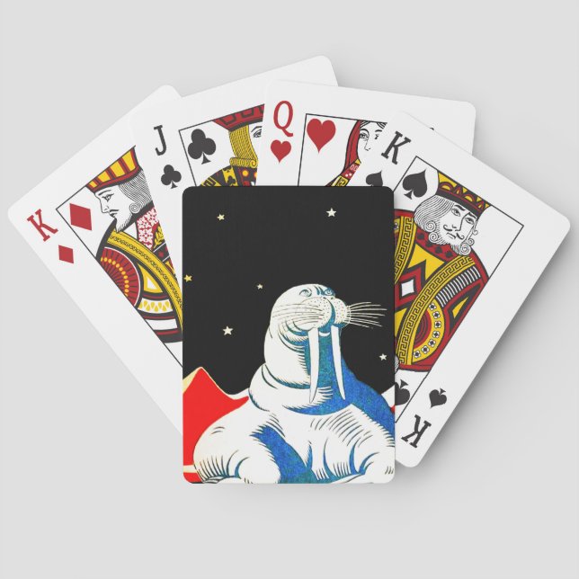 Jeu De Cartes L'astronaute Walrus (dos)