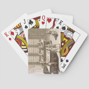Jeu De Cartes L'atelier d'un tailleur, de l'"Encyclopedie des Sc