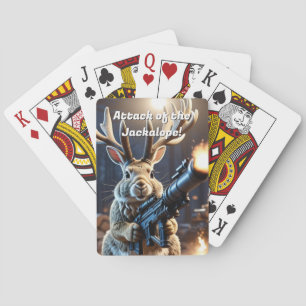 Jeu De Cartes L'attaque du Jackalope Funny