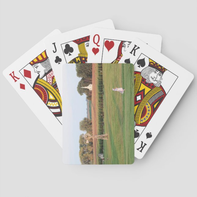 Jeu De Cartes Laura Ingalls Wilder Family Homestead à DeSmet SD (dos)