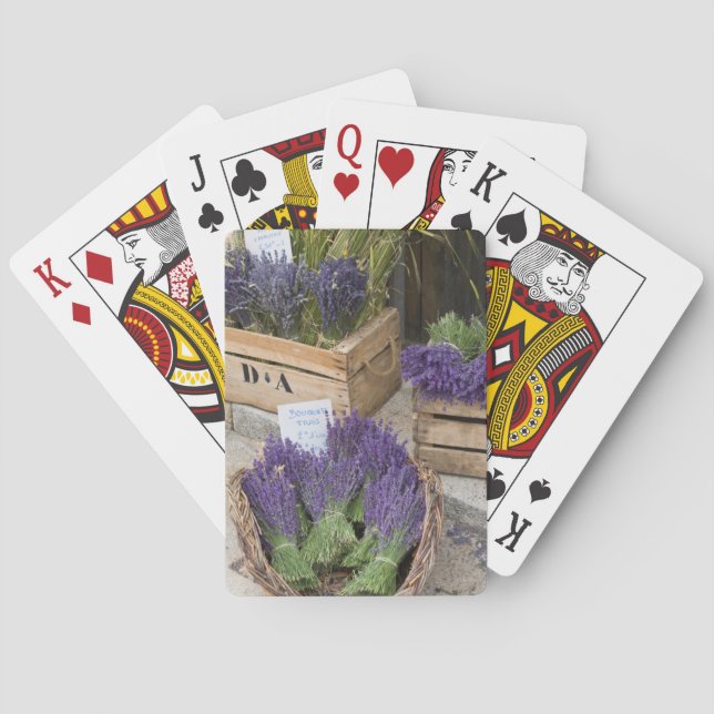 Jeu De Cartes Lavendar à vendre, Provence, France (dos)