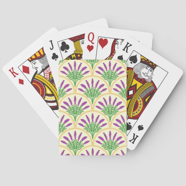 Jeu De Cartes Lavender (dos)