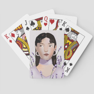 Jeu De Cartes Lavender Anime Jouer Cartes