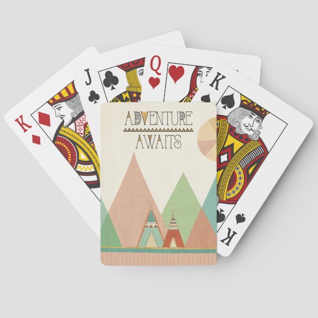 Jeu De Cartes L'aventure de Geo III | de sud-ouest attend (dos)