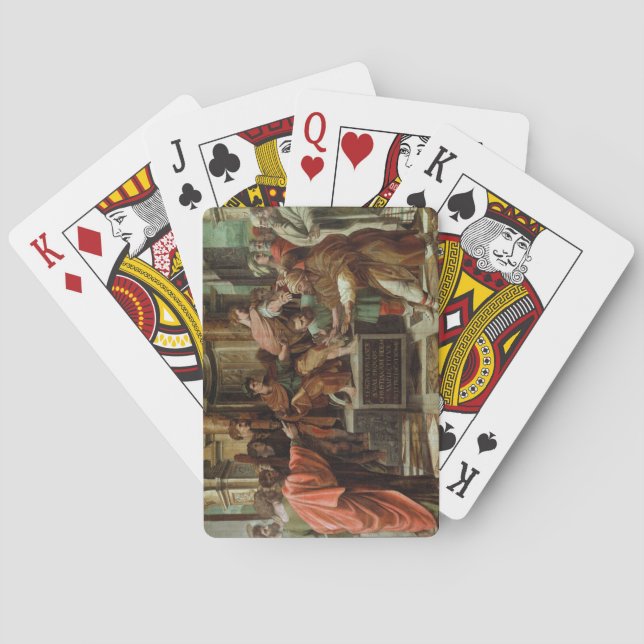 Jeu De Cartes L'Aveugle d'Elymas (dessin pour la Sixtine Ch (dos)