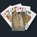 Jeu De Cartes Le baiser de Gustav Klimt (vers 1908)<br><div class="desc">Une oeuvre d'art classique qui est passée dans le domaine public et fait des cadeaux merveilleux et d'autres produits. L'une des oeuvres les plus célèbres de Gustav Klimt, The Kiss, est ornée de feuilles d'or et s'inspire du style orné des mosaïques anciennes. Klimt (1862-1918) fut l'un des principaux membres du...</div>