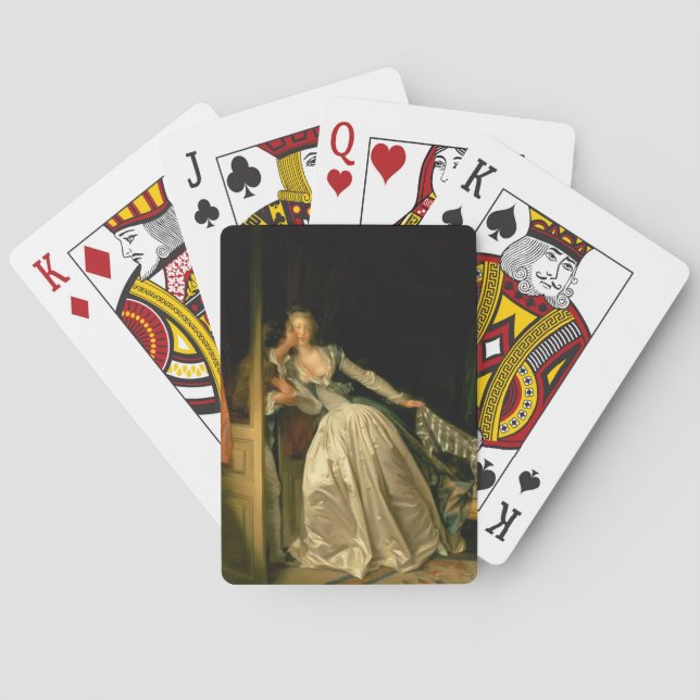 Jeu De Cartes Le Baiser volé Fragonard (dos)