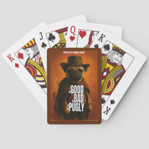 Jeu De Cartes Le Bon la Brute et le Pugly Parodie de Film