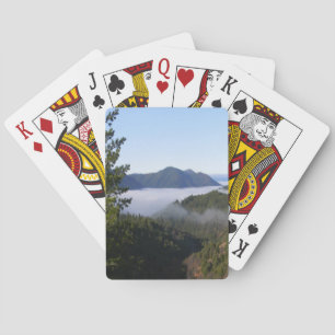 Jeu De Cartes Le brouillard qui s'agite dans les montagnes.