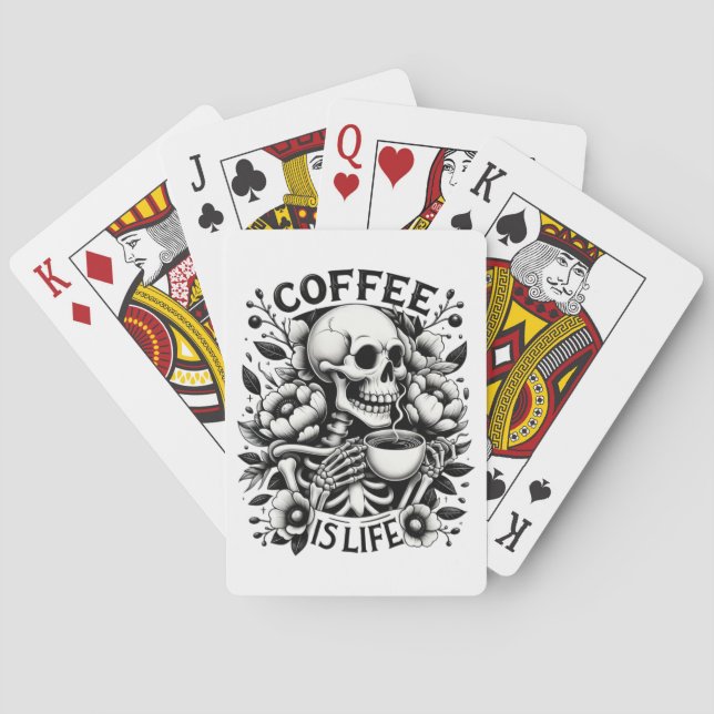 Jeu De Cartes Le café, c'est la vie (dos)