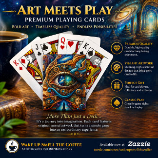 Jeu De Cartes Le Café de l'Œil de Possibilité Infinie