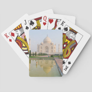 Jeu De Cartes Le calme et paisible Taj Mahal au lever du soleil