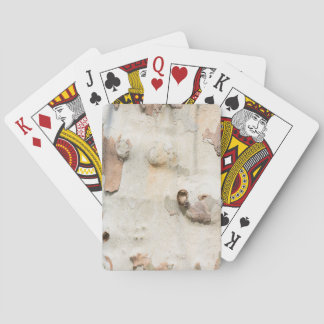 Jeu De Cartes Le camouflage du platane ressemble à un motif d'éc