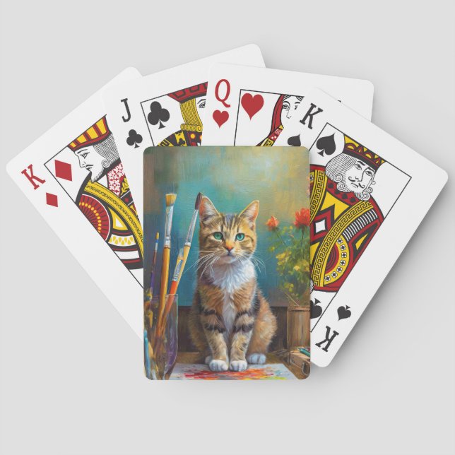 Jeu De Cartes Le Chat Artistique (dos)