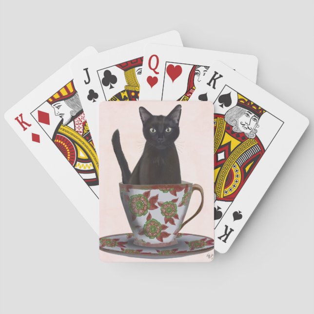 Jeu De Cartes Le Chat noir à la télé (dos)
