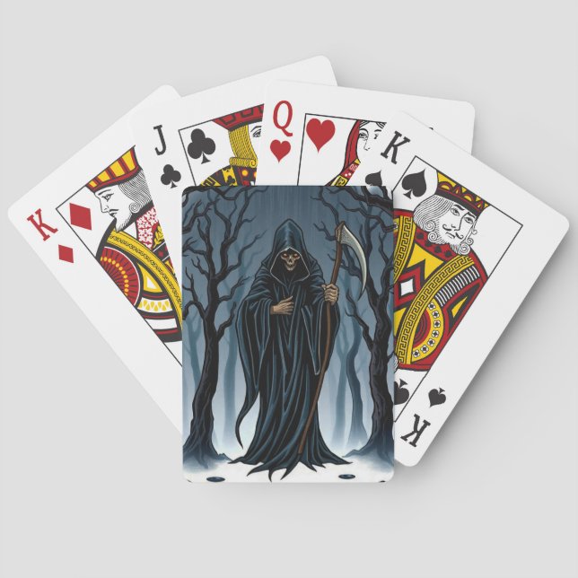 Jeu De Cartes "Le chemin de la Faucheuse - Pas d'échappatoire du (dos)