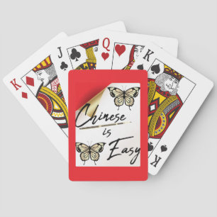 Jeu De Cartes Le chinois joue facilement aux cartes