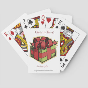 Jeu De Cartes Le Christ est né