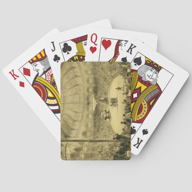 Jeu De Cartes Le cirque national, publié par Auguste Bry (éclair (dos)