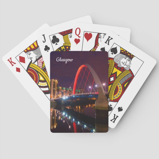 Jeu De Cartes Le Clyde Arc, Glasgow, Ecosse Jouer aux cartes (dos)