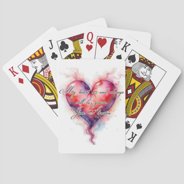 Jeu De Cartes Le coeur d'Austin (dos)
