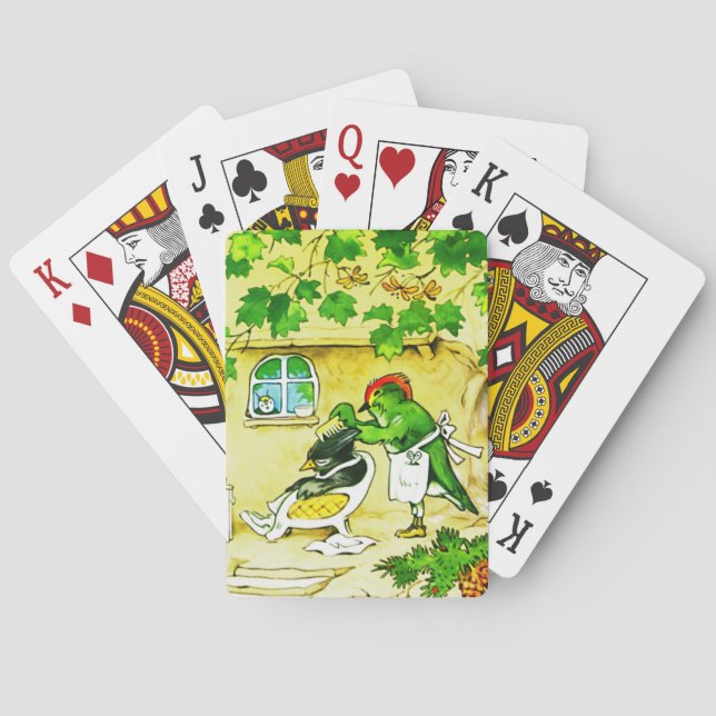 Jeu De Cartes Le coiffeur d'oiseau (dos)