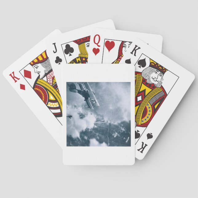 Jeu De Cartes Le combat aérien sur le front occidental, Première (dos)