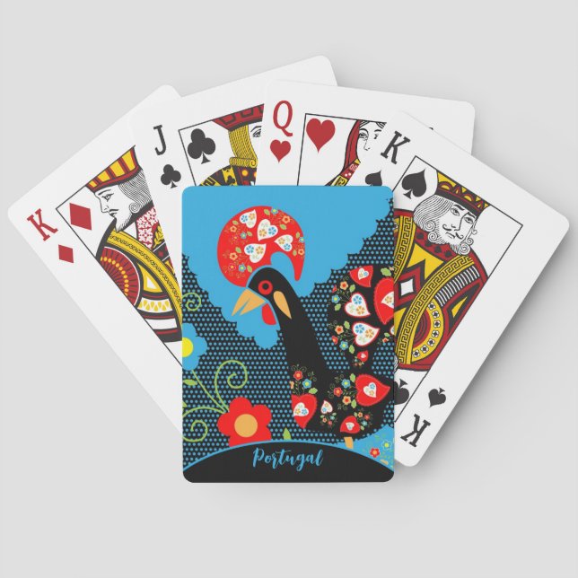 Jeu De Cartes Le Coq du Portugal (dos)
