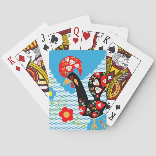 Jeu De Cartes Le coq portugais de Barcelos (dos)