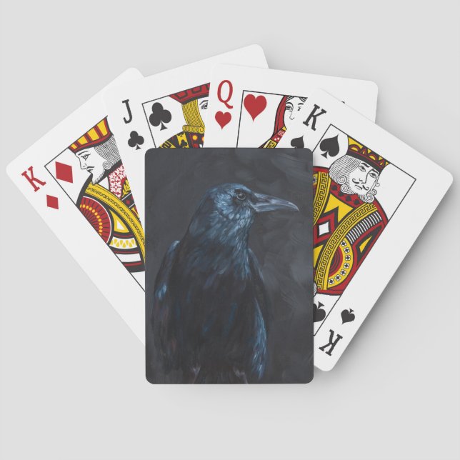 Jeu De Cartes Le Corbeau Jouer Des Cartes (dos)