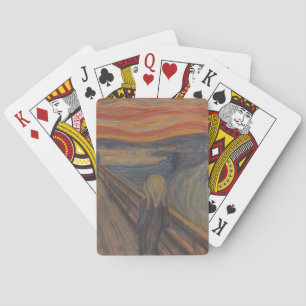 Jeu De Cartes Le cri de la nature par Edvard Munch 1893