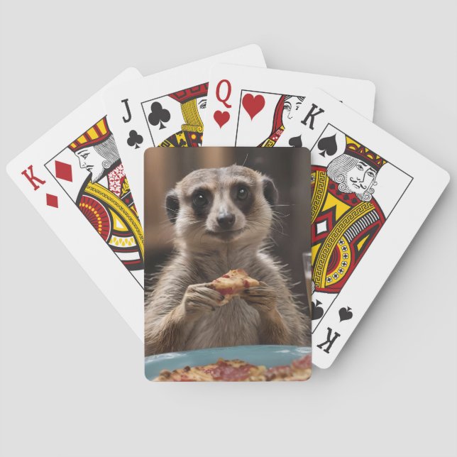 Jeu De Cartes Le Déjeuner De Meerkat Sneaky, (dos)