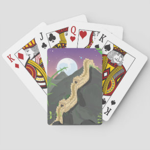 Jeu De Cartes Le dessin animé de la Grande Muraille de Chine