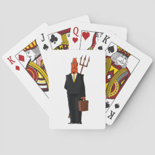 Jeu De Cartes Le Diable En Costume