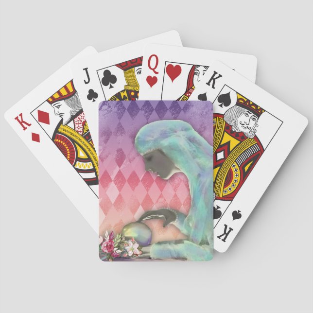 Jeu De Cartes Le diseur de bonne aventure, gitan changé d'art (dos)