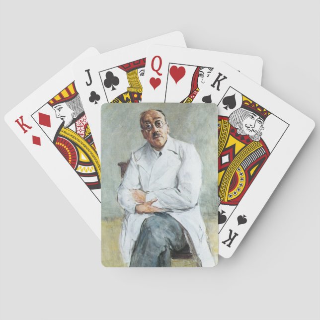 Jeu De Cartes Le Docteur (par Max Liebermann) (dos)