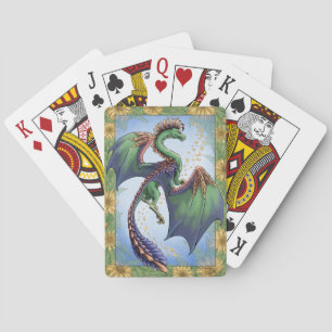 Jeu De Cartes Le "dragon de l'été" fleurit l'art d'imaginaire