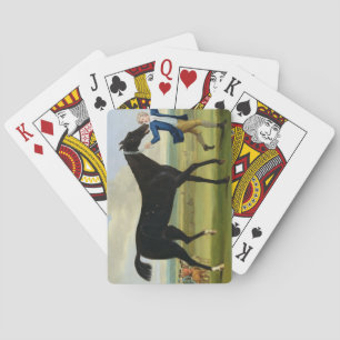 Jeu De Cartes Le duc de Rutland 'Bonny Black', vers 1720 (huile 