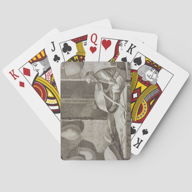 Jeu De Cartes Le fabricant de paniers, du volume II Arts et méti (dos)