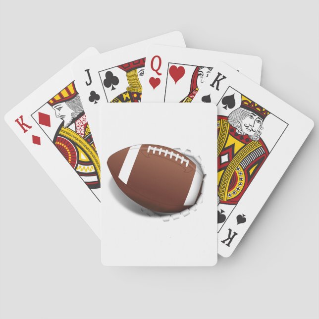 Jeu De Cartes Le football s'effondre (dos)