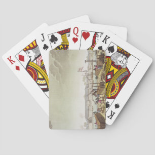 Jeu De Cartes Le fort de Batavia avec des bûcherons autochtones,