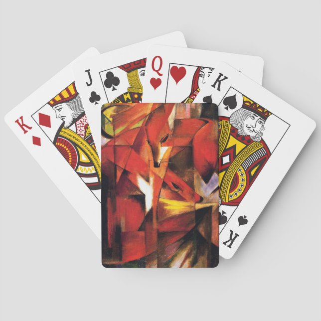 Jeu De Cartes Le Fox par Franz Marc (dos)