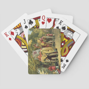 Jeu De Cartes Le gouverneur général's State Howdah, 1863 (chromo