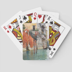 Jeu De Cartes Le Grand Canal à Venise (par Vincenzo Caprile)