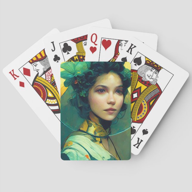 Jeu De Cartes Le Imaginaire-tête Sci-Fi (dos)